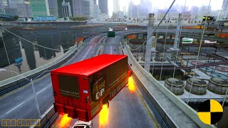 GTA 4 CRASH TESTING REAL CAR 714