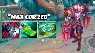 MAX ABILITY HASTE ZED (50% CDR)