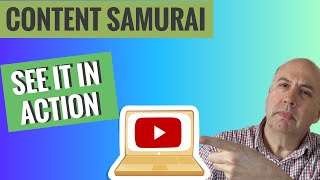 Content Samurai in Action - See How Quickly You Can Make Videos! 👌