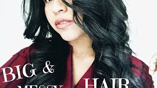 Big & messy everyday curls | Francis Martinez