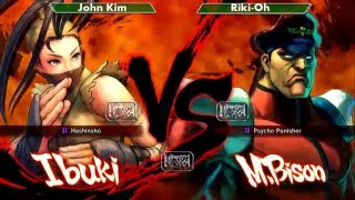 John Kim (Ibuki) vs BOTBRiki-Oh (Bison) Loser's Finals