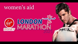 Toby at the London Marathon 2021