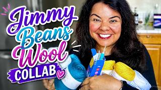 Yarn Unboxing + Crochet Hooks! | Jimmy Beans Wool Collab 🧶✨