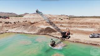 DOUBLE DRAGLINE ACTION: Manitowoc 4600 & Northwest 190D | Carl's Dragline Service