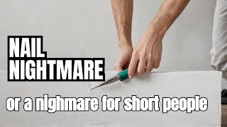 picture hanging: a nighmare for short people