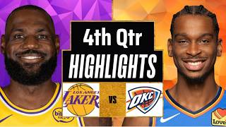 Los Angeles Lakers vs Thunder Full Game Highlights 4th Qtr | Feb 9 | 2026 NBA Highlights