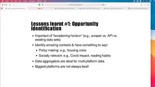 oDCM - Course summary