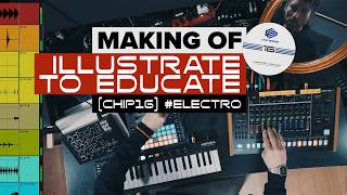 Illustrate To Educate - Making of Jam & Playthrough (TR-8S, JX-3P, Circuit Rhythm) #electro