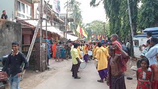 14th Maa gajalaxmi puja kalas yatra at rangia garh ( part 1 )