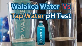 Is Tap Water More Alkaline than Waiakea Water?