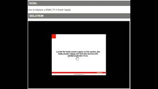 SPARC T7 2 Power Supply VCAP