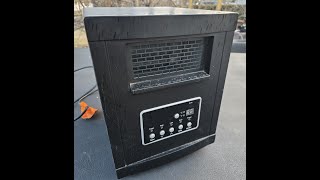 Lifesmart space heater front control panel is blank. Lets fix it for free! Infrared DIY fix