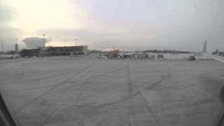 Takeoff at YUL 31Dec13