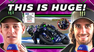 Quartararo DROPS BIG BOMBSHELL as Rins SACRIFICES Bike for Yamaha V4 CRISIS! | MotoGP News