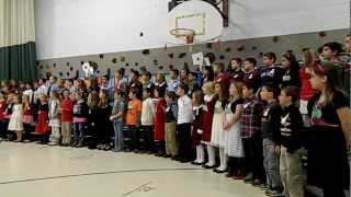 Morgan's Christmas concert 2012 Grade 3