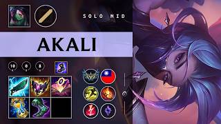 Akali Mid vs Yasuo - TW Challenger Patch 26.07