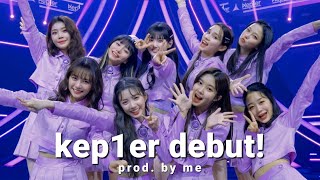 giving kep1er a debut and full album