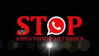 OGA STOP Appen tijdens het rijden