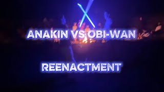 Jitz Fest 2025 lightsaber performance: Anakin vs Obi-Wan reenactment 