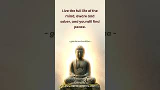 Live Aware, Live Peacefully  #motivation #mindfulpresence #buddhaquote