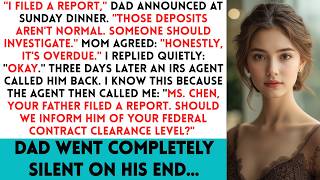 Dad Reported My "Suspicious Deposits" to the IRS TheAgent Recognized My Name Immediately...