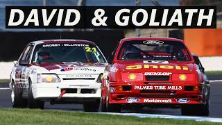 Holden VK Group A vs DJR Sierra RS500 — David vs Goliath Battle