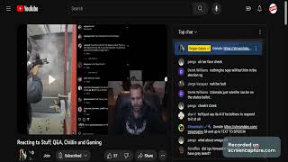 Vegan Gains Says Cosmic Sceptic Don't Deserve to Live. Practices Shooting