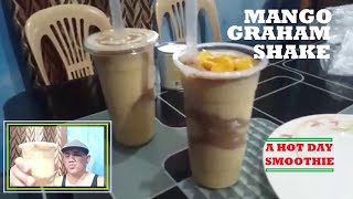 Check Me Out 5: Mango Graham Shake, this smoothie is fit for a hot day like this
