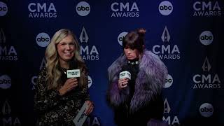 @ella langley  is "Filling Them Shoes" | CMA Awards Backstage