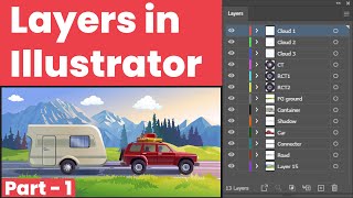Prepare Character Layers in Illustrator | Ready for After Effects Animation Tutorial