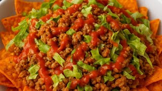I don’t play about my nachos! Watch the whole build — it came out TOO good