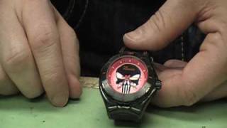 UrbaneWatchReview.com-Punisher Watch-Technomarine