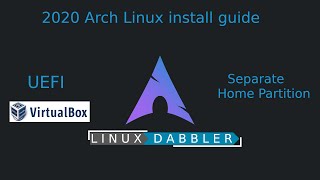 Updated Arch Install Guide for 2020