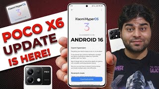 POCO X6 HyperOS 3 Android 16 Stable Update is Here!!!