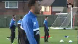 NICKY MAYNARD TRAINING WITH HIS NEW TEAM MATES
