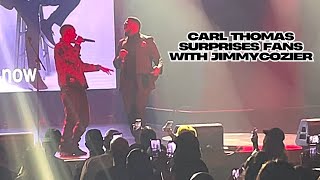 Carl Thomas Brings Out Jimmy Cozier for Surprise Performance in NYC 🎤🔥