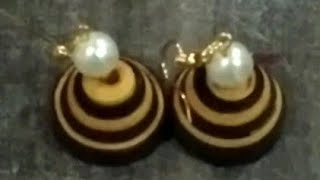 THIRD VIDEO OF #30days30accessories || EASY JHUMKA EARRINGS || BY SAHANA || ENTERTAINMENT ZONE LOVE