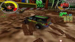 PC ARCADE MIDWAY - OFFROAD THUNDER ALL TRACKS EASY - HARD - 1-8  UK ARCADES 4K