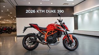 New 2026 KTM Duke 390 Unveiled! The Next-Gen Street Fighter is Here! 🔥🚨 | Latest Review!