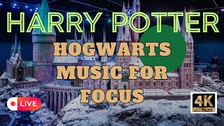 4K Harry Potter Background Music | Magical Soundtrack for Study & Relaxation