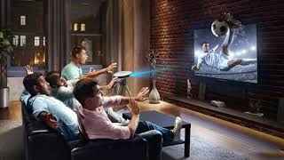 Portable Android Projector Oji SAP24 for home entertainment gaming office