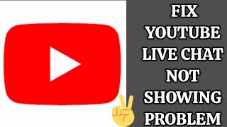 Fix YouTube Live Chat Not Showing Problem|| TECH SOLUTIONS BAR