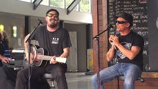 BLACK DRESSES (Johnny Devilseed and Old Man Rubes) live @ Kincumber Bluesfest 2015