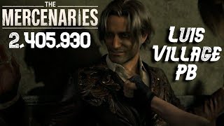 RE4 Mercenaries Village 2,405,930 (Luis)