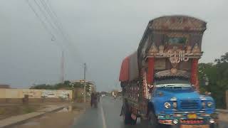 Beautiful Truck Crossing the Road – Mini Travel Vlog 🚛✨