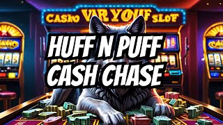 I Won 4 Handpays in a Row on Huff N Puff 2024 Slot Machine!