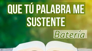 QUE TU PALABRA  - cover (BATERIA) -  PABLO JUAN