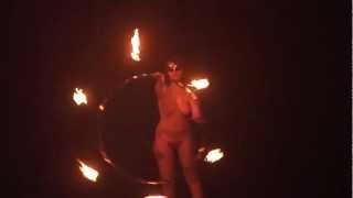 Billtown Burlesque - Synergy - Savannah Blaze - Flame Dance and Flaming Hula Hoop