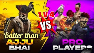 Free fire 1vs 3😱// special for new year //free fire