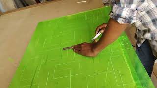 Glass design railing work